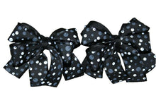 Load image into Gallery viewer, Spotty Ribbon Hair Bobbles (Various Colours)