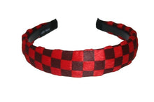 Load image into Gallery viewer, Checked Hair Band (Various Colours)