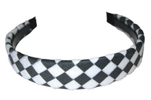 Load image into Gallery viewer, Checked Hair Band (Various Colours)