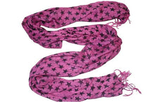 Load image into Gallery viewer, Scarves With Stars (Various Colours) Scarf