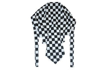 Load image into Gallery viewer, Black and White Checked Zandana